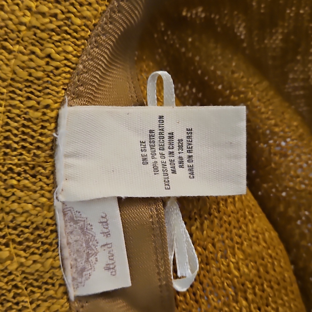 Stylish Tan Fedora Hat, Alterd State - Picture 2 of 5